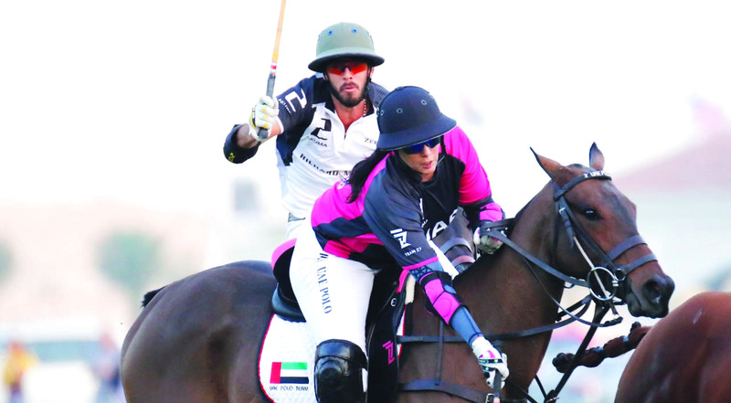 ميثاء بنت محمد تقود بولو الإمارات إلى نهائي «تحدي دبي»