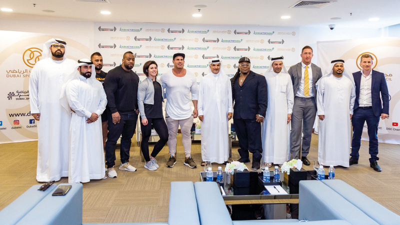 «دبي لبناء الأجسام» يستقبل 800 رياضي و200 شركة عالمية